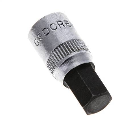 1/4" Gedore 28mm Long Pin Socket Insert for 8 mm Hexagonal Socket Screws