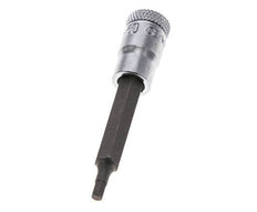 1/4" Gedore 60mm Long Pin Socket Insert for 3 mm Hexagonal Socket Screws