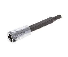 1/4" Gedore 60mm Long Pin Socket Insert for 4 mm Hexagonal Socket Screws