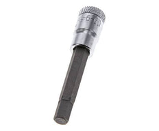 1/4" Gedore 60mm Long Pin Socket Insert for 6 mm Hexagonal Socket Screws