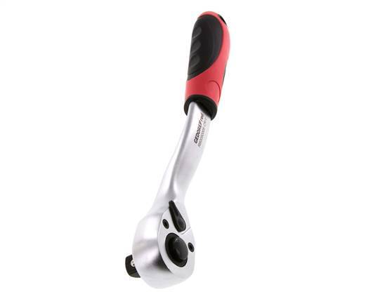 1/2" Gedore Red Angled Ratchet With Direction Switch Lever