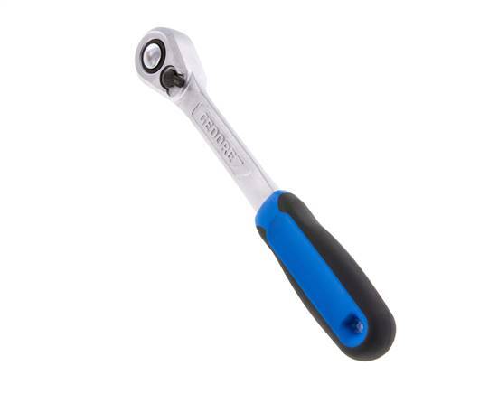 1/2" Gedore Ratchet With Switch Lever And Lock-Release Button