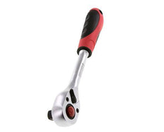 1/2" Gedore Red Ratchet With Switch Lever And Lock-Release Button