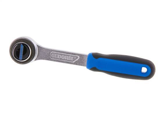 1/4" Gedore Ratchet With Metal Direction Switch Lever