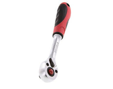 1/4" Gedore Red Ratchet With Switch Lever And Lock-Release Button