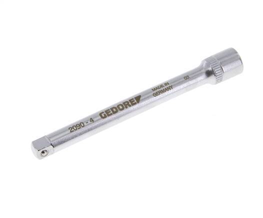 1/4" (6.3 mm) Gedore 100 mm Extension With Ball Locking