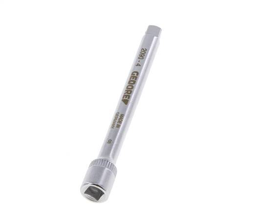 1/4" (6.3 mm) Gedore 100 mm Extension With Ball Locking