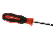 1/4" (6.3 mm) Gedore Red Square Grip With Ball Locking