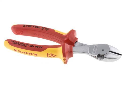 Knipex Power Diagonal Cutting Pliers 180 mm VDE Tested Up To 1000V