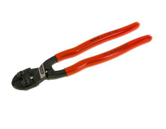Knipex Bolt Cutting Pliers 250 mm Plastic-coated Handles