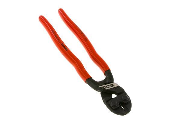 Knipex Bolt Cutting Pliers 250 mm Plastic-coated Handles With Recess