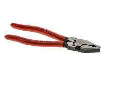 Knipex Power Combination Pliers 200 mm Plastic-coated Handles