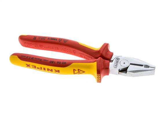 Knipex Power Combination Pliers 180 mm VDE Tested Up To 1000V