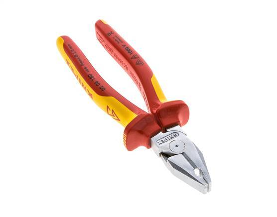 Knipex Power Combination Pliers 180 mm VDE Tested Up To 1000V