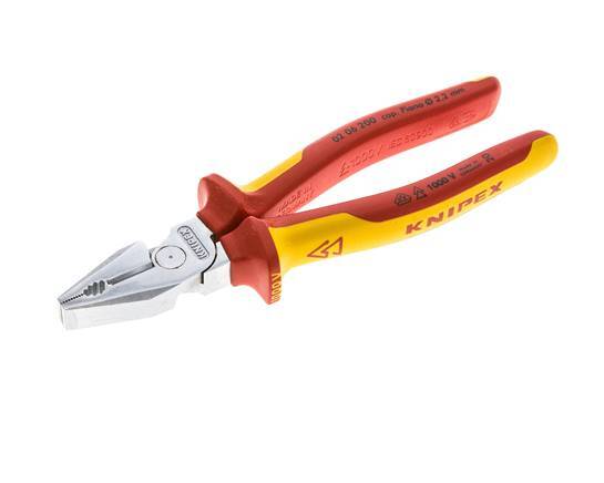 Knipex Power Combination Pliers 200 mm VDE Tested Up To 1000V