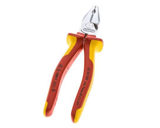 Knipex Power Combination Pliers 200 mm VDE Tested Up To 1000V