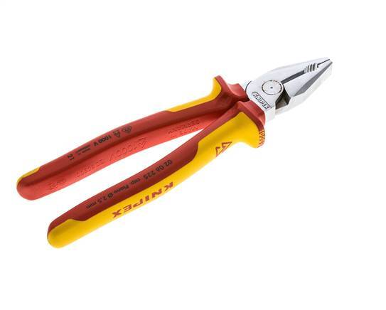 Knipex Power Combination Pliers 225 mm VDE Tested Up To 1000V
