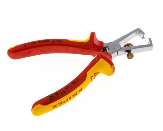 Knipex Wire Stripping Pliers 160mm VDE Tested Up To 1000V