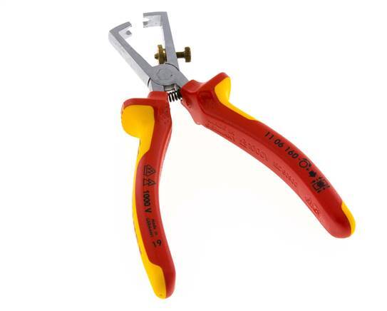 Knipex Wire Stripping Pliers 160mm VDE Tested Up To 1000V