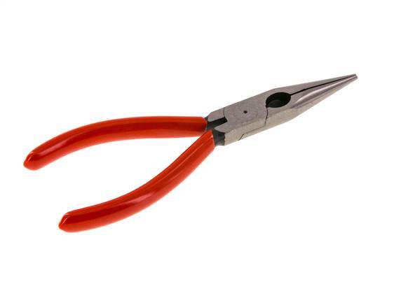 Knipex Straight Needle Nose Pliers 160 mm Plastic-coated Handles