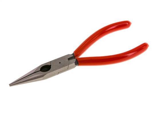 Knipex Straight Needle Nose Pliers 160 mm Plastic-coated Handles