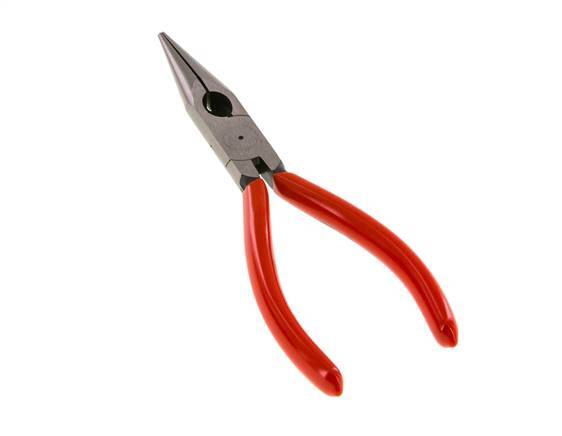 Knipex Straight Needle Nose Pliers 160 mm Plastic-coated Handles