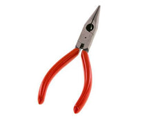 Knipex Straight Needle Nose Pliers 160 mm Plastic-coated Handles