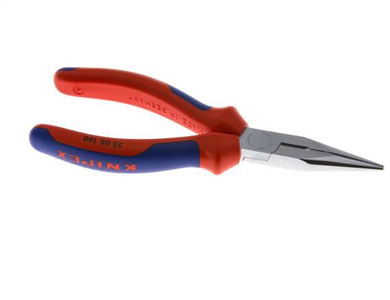 Knipex Straight Needle Nose Pliers 160 mm 2-component Handles