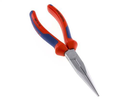 Knipex Straight Needle Nose Pliers 200 mm 2-component Handles