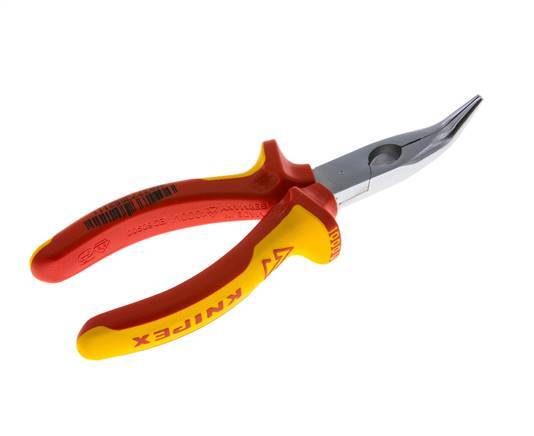 Knipex Angled Needle Nose Pliers 160 mm VDE Tested Up To 1000V