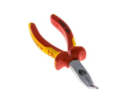 Knipex Angled Needle Nose Pliers 160 mm VDE Tested Up To 1000V