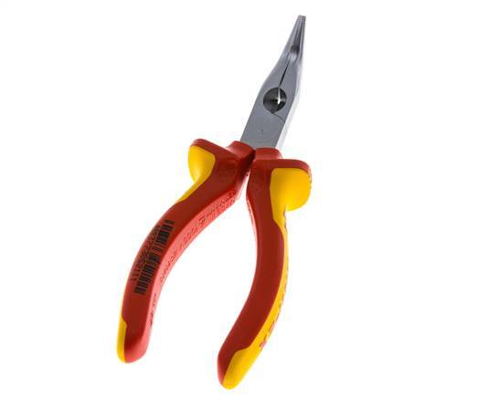 Knipex Angled Needle Nose Pliers 160 mm VDE Tested Up To 1000V