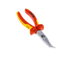 Knipex Angled Needle Nose Pliers 200 mm VDE Tested Up To 1000V