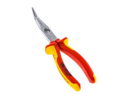 Knipex Angled Needle Nose Pliers 200 mm VDE Tested Up To 1000V