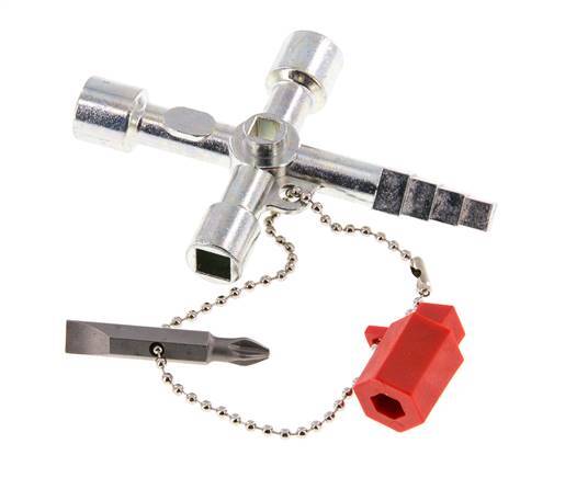 Control Cabinet Key Caretaker 63x90mm