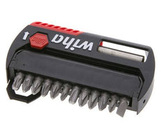Wiha 13-Piece Slotted/Phillips/Pozidriv Bit Assortment With Bit Holder