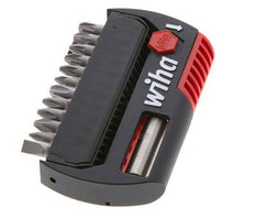 Wiha 13-Piece Slotted/Phillips/Pozidriv Bit Assortment With Bit Holder