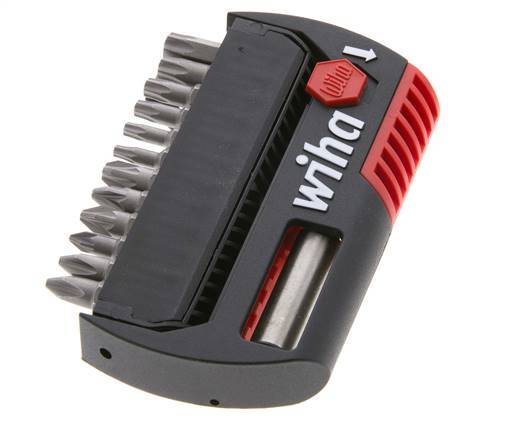 Wiha 13-Piece Phillips/Pozidriv/TORX Bit Assortment With Bit Holder