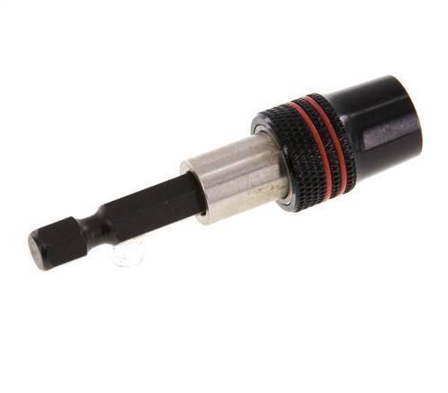 1/4" (6.3 mm) Magnetic Quick-Change Bit Holder Automatic Eject Locked Mechanically