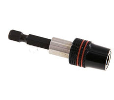 1/4" (6.3 mm) Magnetic Quick-Change Bit Holder Automatic Eject Locked Mechanically