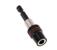 1/4" (6.3 mm) Magnetic Quick-Change Bit Holder Automatic Eject Locked Mechanically