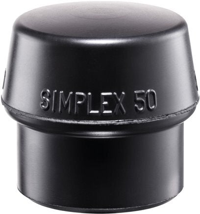Simplex-Hammer Inserts Rubber Black 40mm
