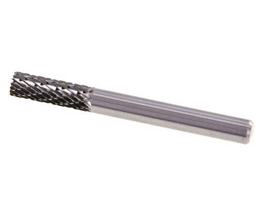 ZYA-S Cylinder With End Cut Shaped 6 mm Carbide Burr