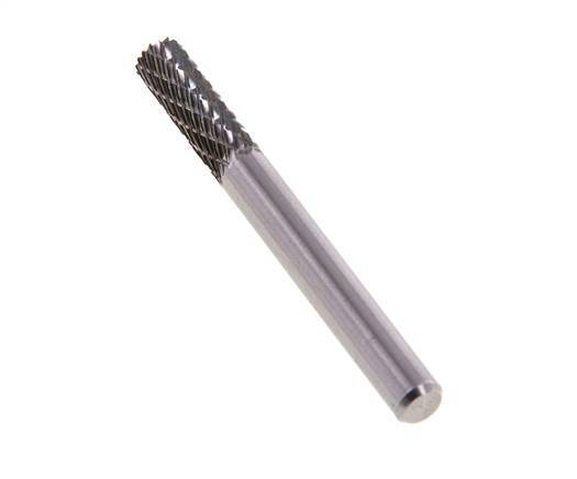 ZYA-S Cylinder With End Cut Shaped 6 mm Carbide Burr