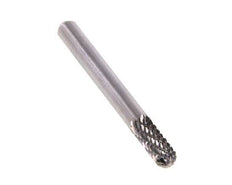 WRC Ball Nose Cylinder Shaped 6 mm Carbide Burr