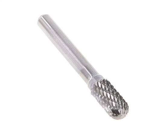 WRC Ball Nose Cylinder Shaped 8 mm Carbide Burr