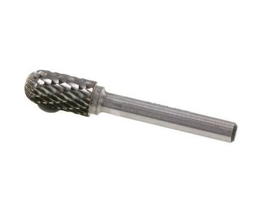 WRC Ball Nose Cylinder Shaped 10 mm Carbide Burr