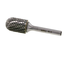 WRC Ball Nose Cylinder Shaped 16 mm Carbide Burr