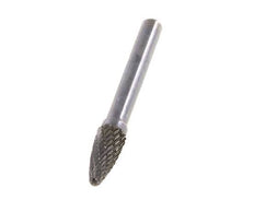 RBF Round Nose Tree Shaped 8 mm Carbide Burr