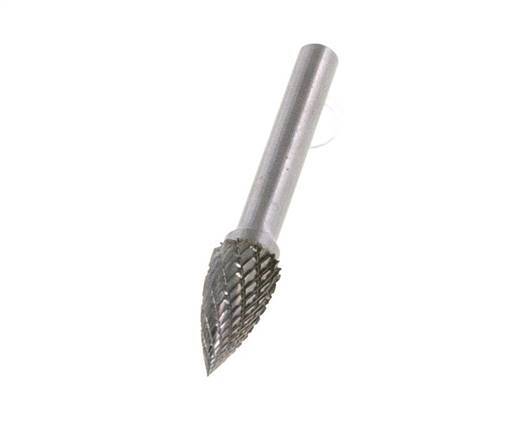 SPG Pointed Tree Shaped 10 mm Carbide Burr